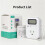 Plug Thermostat Temperature Controller with LCD Display Heating/ Cooling Mode C/ Switchable Plug &  UK Plug 3