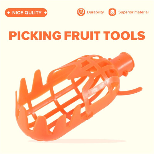 High Altitude Fruit Picker No pole 1Piece Plastic Picker without Pole Fruit Catcher Picking Tool Garden 1