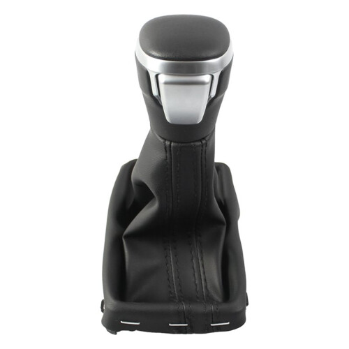 Gear Shift Knob with Leather Boot New for  A7 A6 PASTYLE C7 2016 2017 2018 Flat Leather