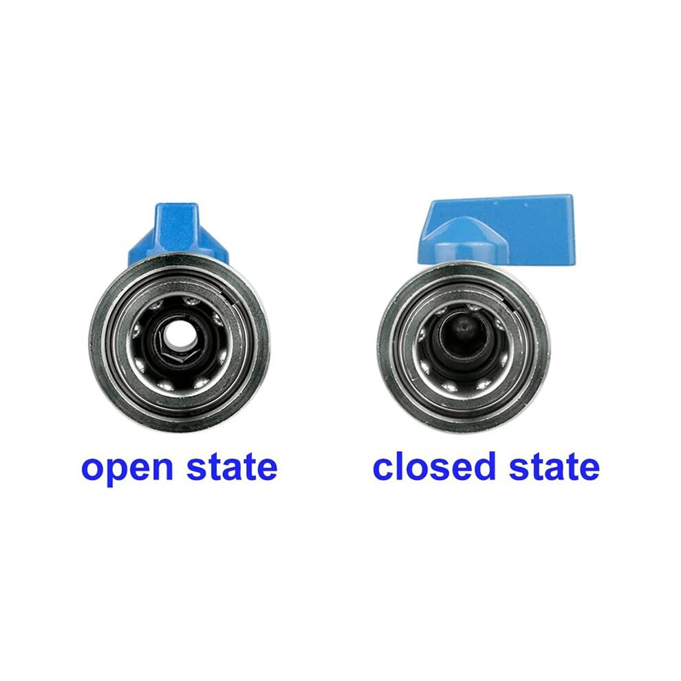 High Pressure Washer Valve Kit 3/8 Npt Quick Connector 4500 Psi For Power Washer Hose 6033288176963