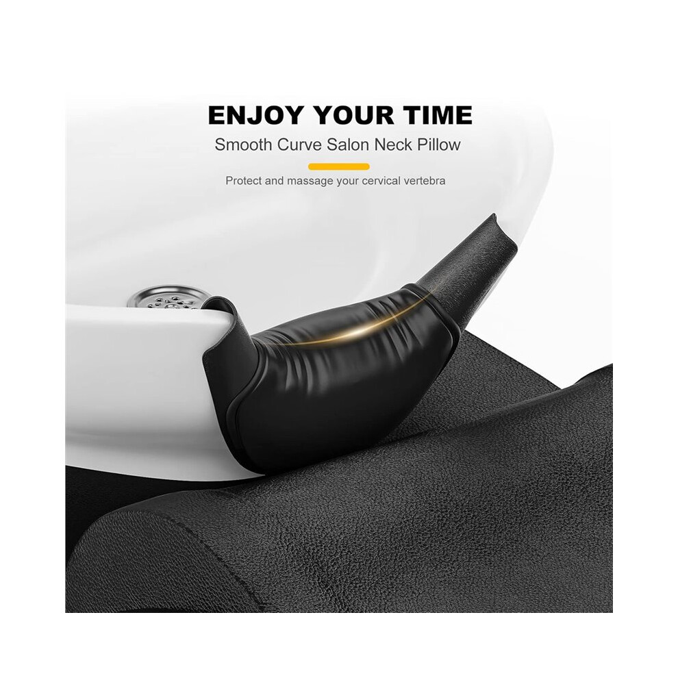 Shampoo Bowl Neck Rest for Salon, Salon Shampoo Neck Rest Cushion, Professional Shampoo Bowl Neck Cushion