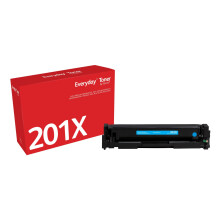 Xerox Everyday Compatible HP 201X CF401X Cyan Toner, High Capacity
