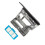 Dust Box with Filter Compatible with  Spot+Scrub Ai Robot Vacuum Cleaner Replaceable Parts Trash Dust Box 2