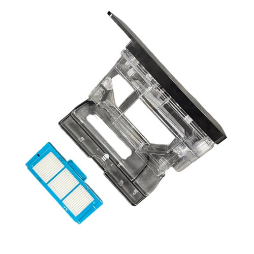 Dust Box with Filter Compatible with  Spot+Scrub Ai Robot Vacuum Cleaner Replaceable Parts Trash Dust Box 1