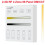 2.4G RF 4 Zone 86 Panel DM/CCT  LED Controller Dual Color Temperature Touch Controller for LED Light Control 2