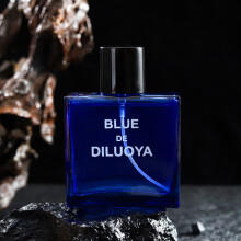 (Azure (blue) 50ml) Women's Perfume, Men's Perfume, Fresh Floral & Woody Scent, Light Fragrance, Long Lasting