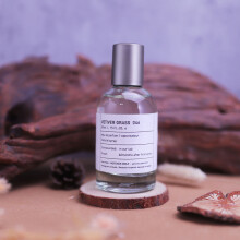 (043 Vetiver 100ml) Women's Perfume, Men's Perfume, Fresh Floral & Woody Scent, Light Fragrance, Long Lasting