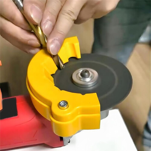 Drill Bit Sharpener,Drill Bit Grinding Attachment, Drill Bit Grinding  Blade Angle Grinder for All Bits 2
