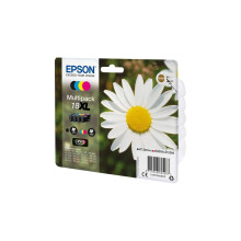 Epson 18XL Daisy High Yield Genuine Multipack, 4-colours Ink Cartridges, Claria Home Ink
