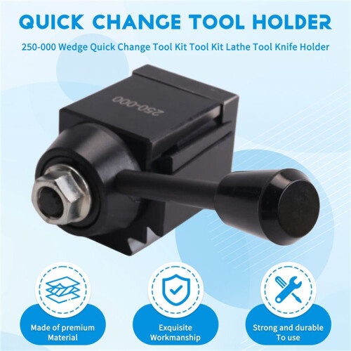 250-000 Wedge Quick Change Tool Kit Tool Kit Lathe Tool Knife Holder 1