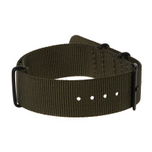 20mm Army Green Nylon Fabric Outdoor Sport Watch Band Strap Fits WEEKENDER WB2034