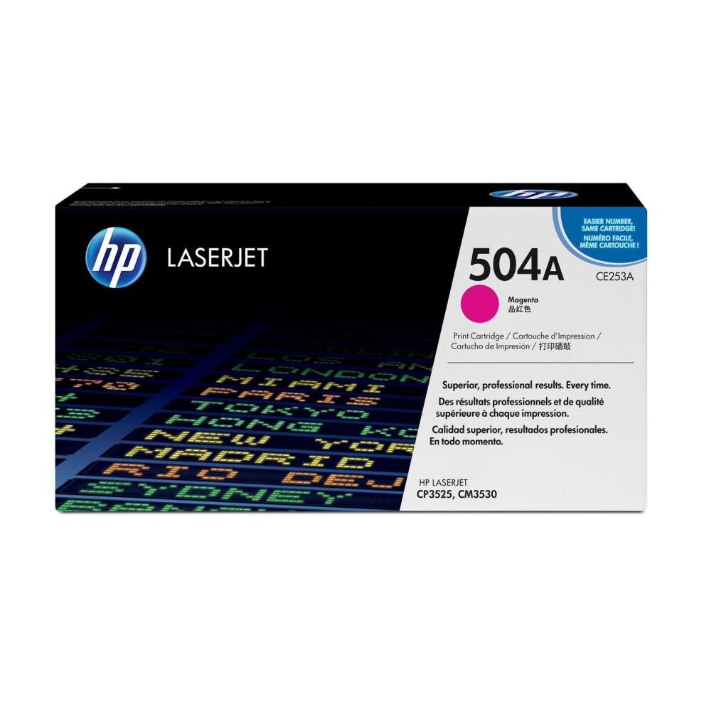 Hp 504A Magenta Original Laserjet Toner Cartridge