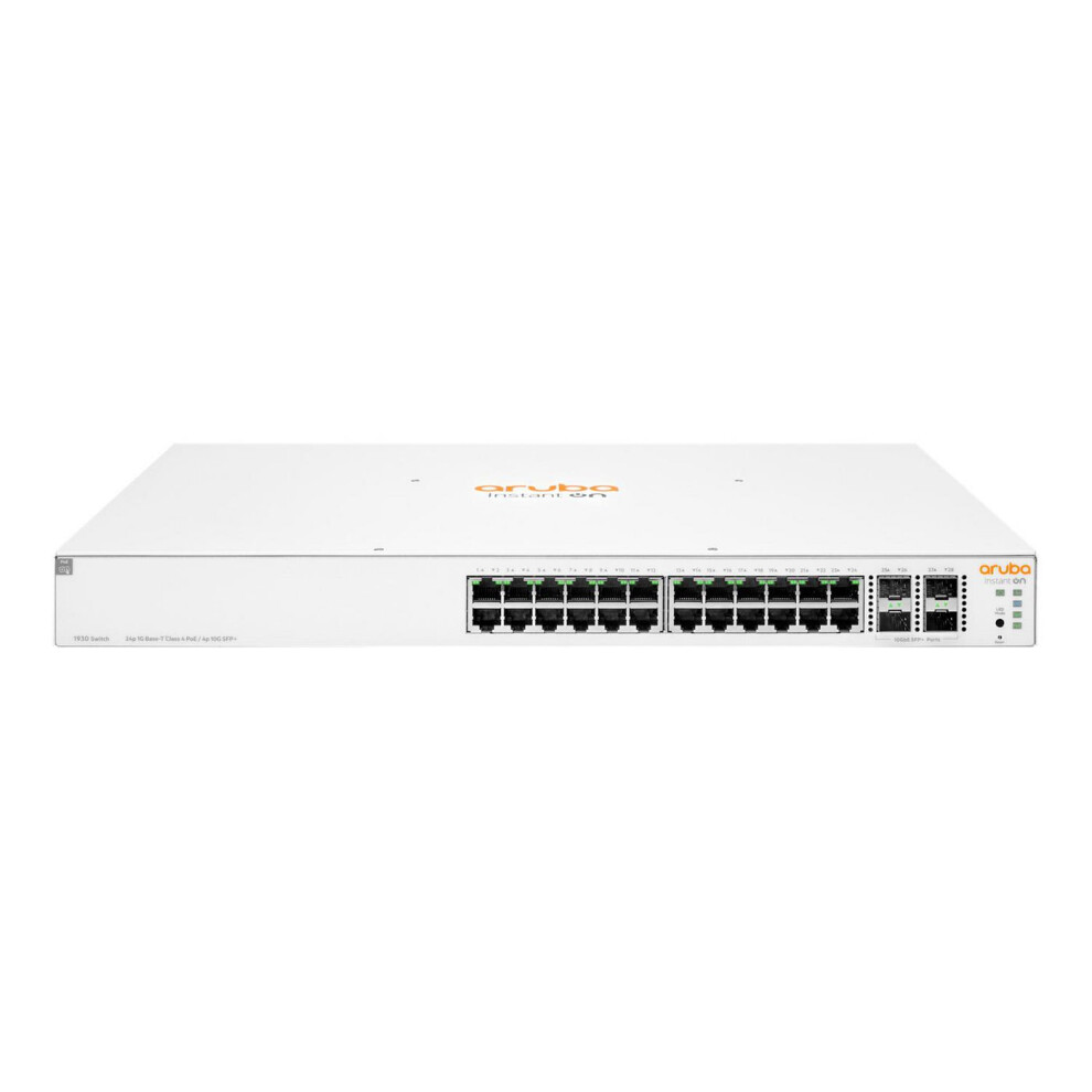 Hewlett Packard Enterprise Aruba Instant On 1930 24G Class4 Poe 4Sfp/Sfp+ 370W Switch 5715063727829