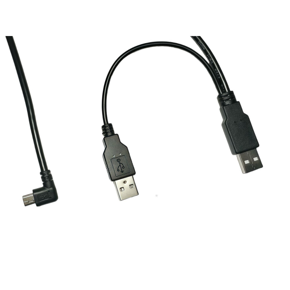 Microconnect Usb2.0 A Male To Usb2.0 A Male + Mini Usb Male Splitter Cable For Wacom 3.0M Black 5715063736166