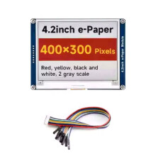 Waveshare 4.2 Inch for Raspberry Pi 4 E-Paper Module E-Ink Display with SPI Interface for Nucleo STM32 B