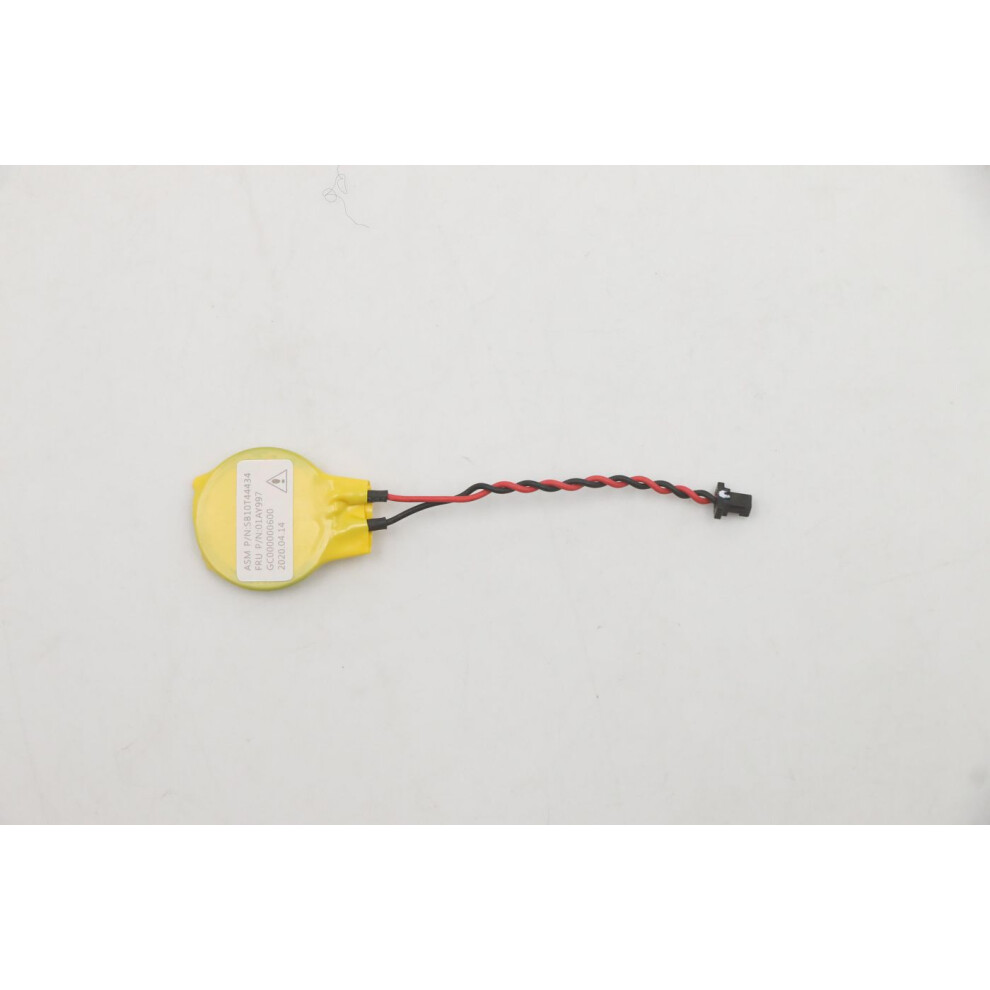 Lenovo Cr2016 Battery For Real-Time Clock (Rtc) Applications Compatible With Thinkpad Systems.