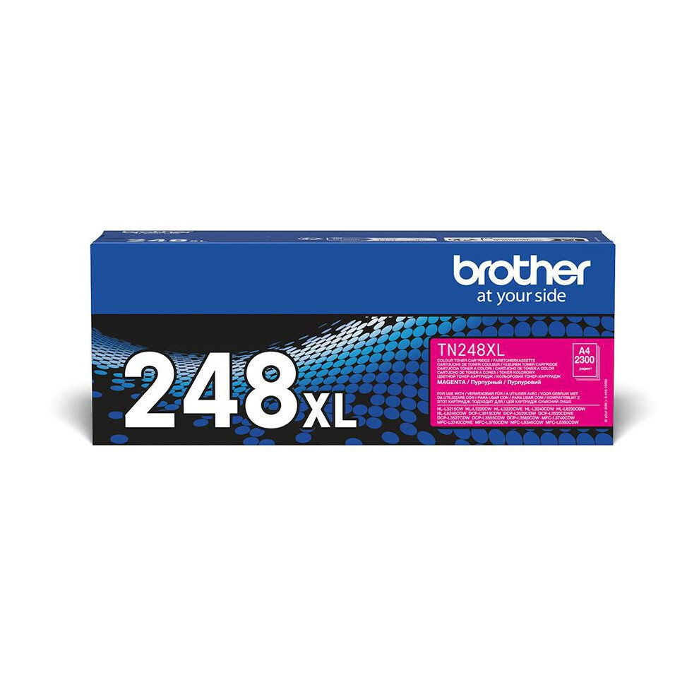 Brother The Tn-248Xlm Magenta Toner. Prints Up To 2300 Pages.
