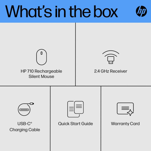 HP HP 710 Rechargeable Silent Mouse 1