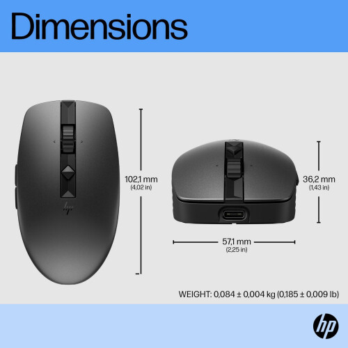 HP HP 710 Rechargeable Silent Mouse 2