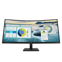 HP 86.4cm (34") Quad HD 3440 x 1440 21:9 250cd/m² 5ms 178Â/178 3000:1