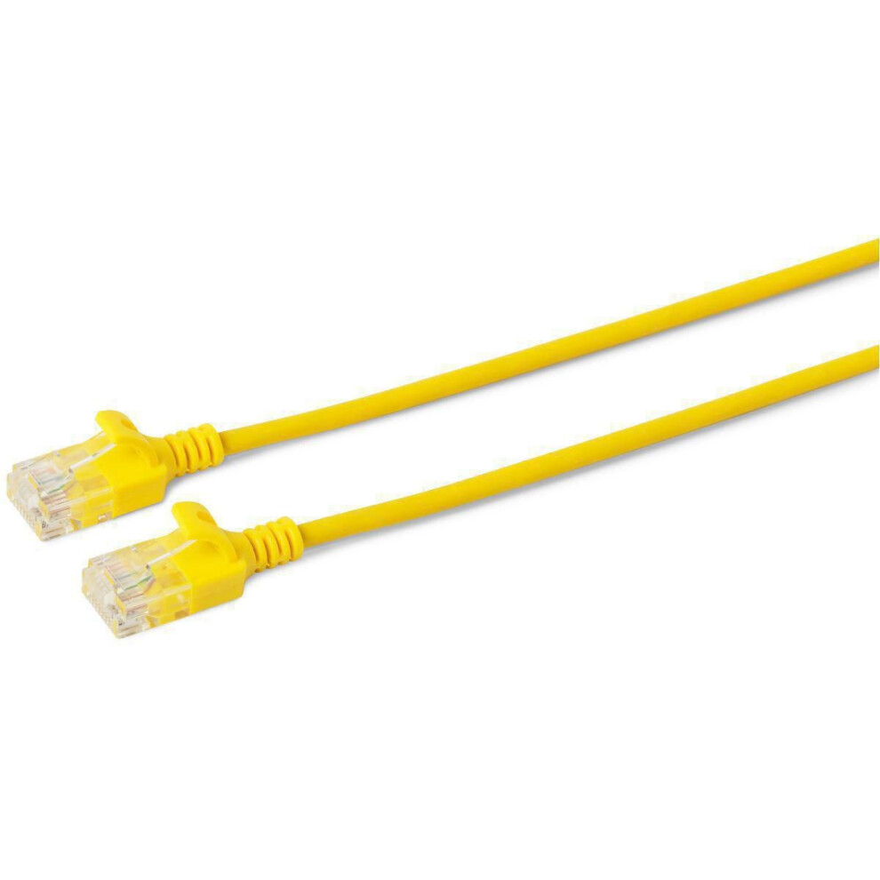Microconnect Cat6 U/Utp Slim Network Cable 0.15M Yellow 5704174040361