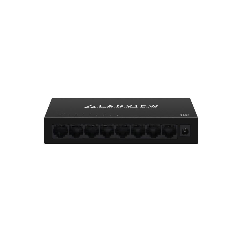 Lanview 8-Port 1000Mbps Intelligent Switch 10/100/1000Mbps Ethernet Ports 5715063808245