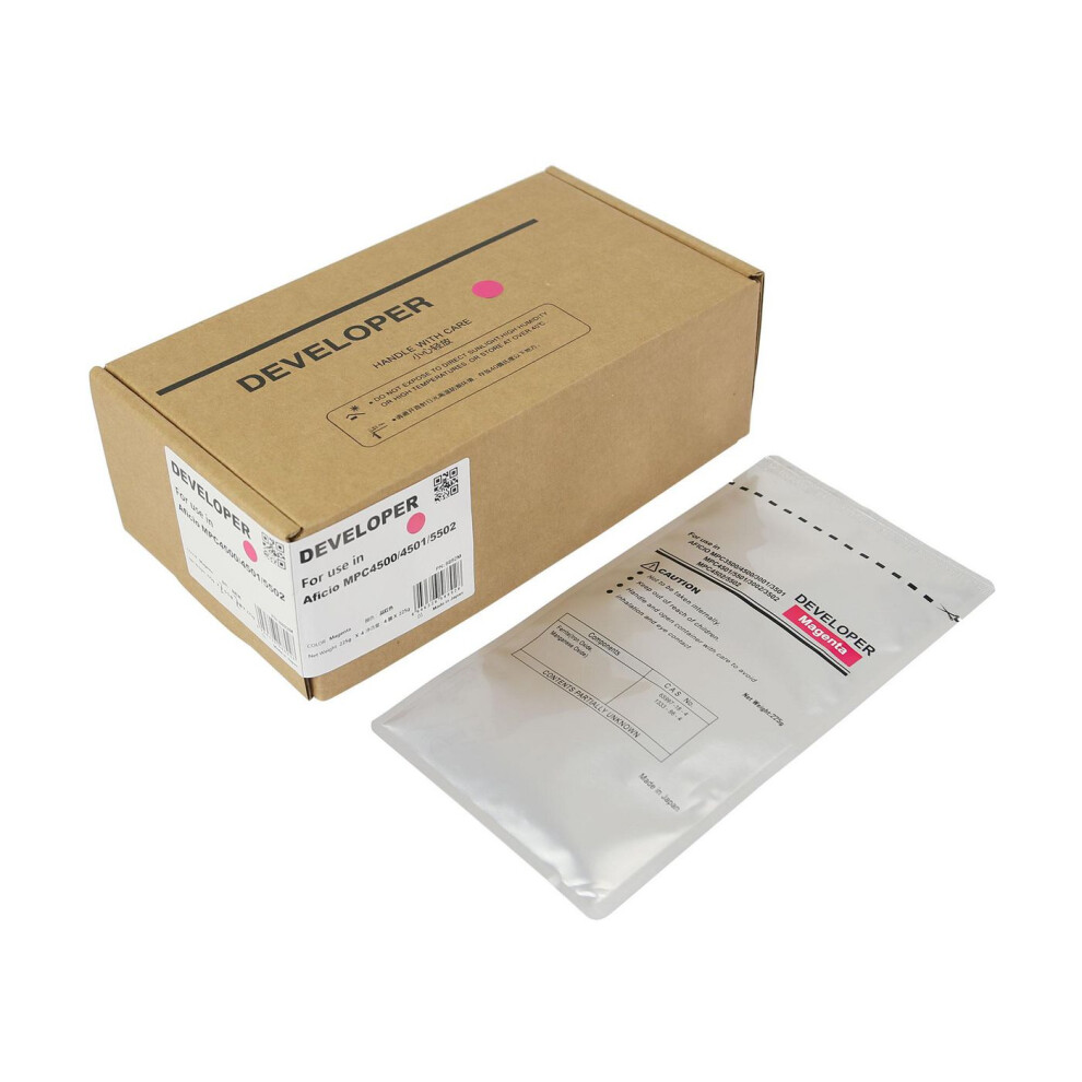 Coreparts Magenta Developer - Chemical Ricoh Aficio Mpc3500 4500 3001 3501 4501 5501 3002 3502 4502 5502 Pink 5711783995838