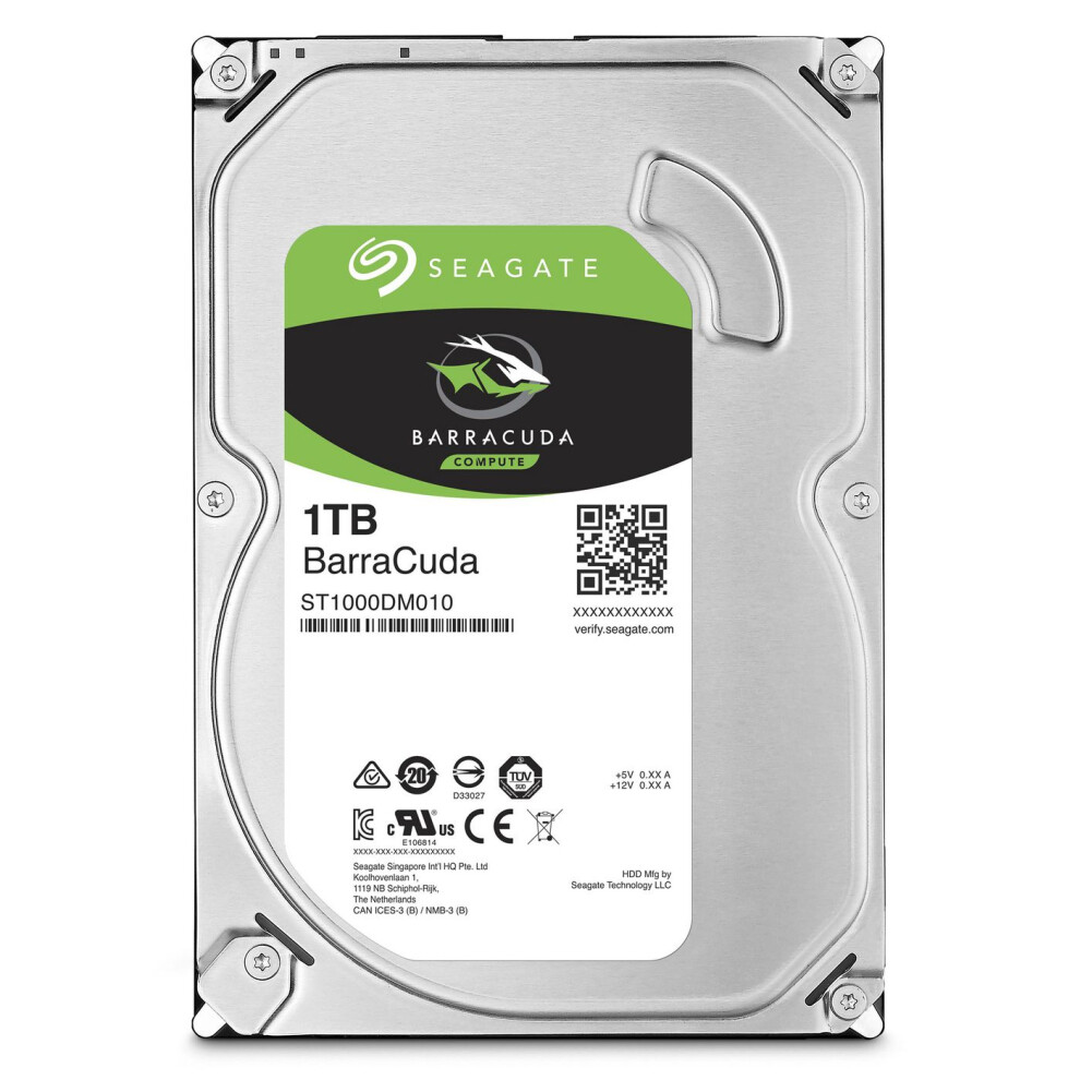 Seagate 1Tb Sataiii 3.5" 7200 Rpm 64Mb Cache