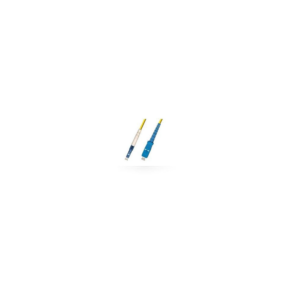 Microconnect Optical Fibre Cable Lc-Sc Singlemode Simplex Os2 (Yellow) 2M Yellow 5712505193921