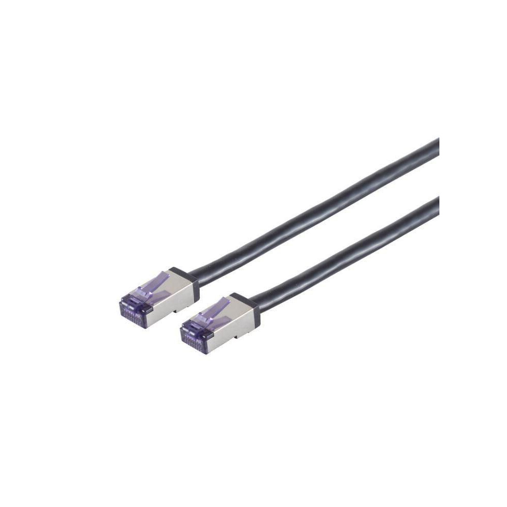 Lanview Cat6a S/Ftp High-Flex Network Cable 25Cm Black 5715063070574