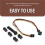 4 em 1 para Sop8 Wsonvson Chip Download Burn Write Probe Spring Needle Flash Eeprom Chip Burner Cabo VSOP8/VSON8/WSON8 4