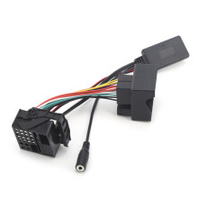 Adaptateur AUX Bluetooth 5.0 pour voiture 12 V 150 cm Microphone noir