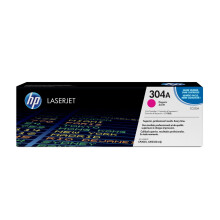 Cartucho de toner magenta HP 304A para impressoras HP Color LaserJet CP2025/CM2320MFP