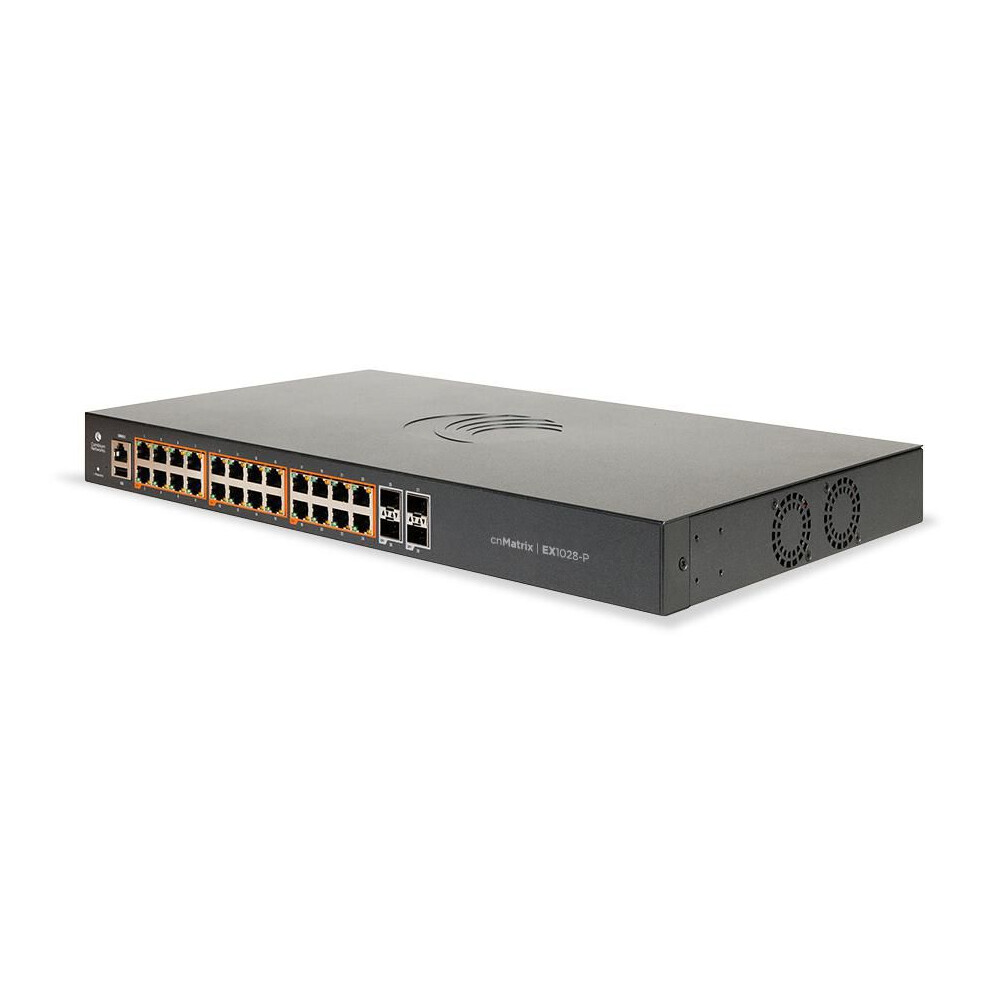 Cambium Networks Cnmatrix Switch Ex1028-P 56 Gbps 24 X 10/100/1000 Poe 4 Sfp Eu 5704174399636