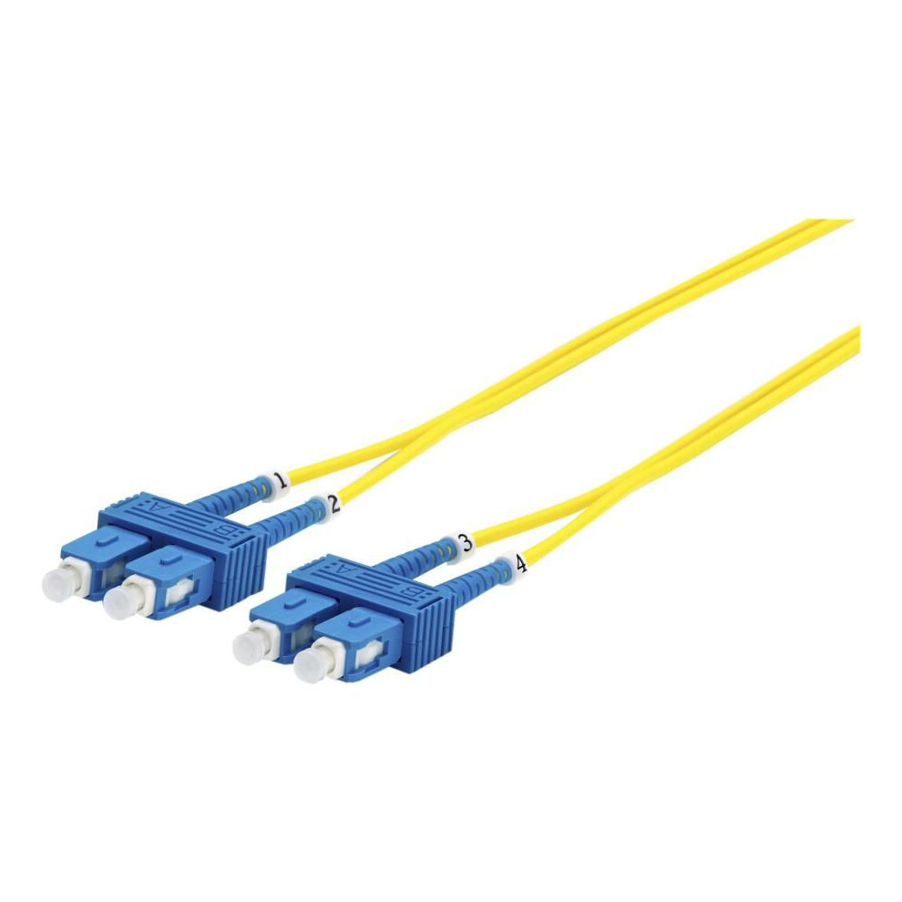 Microconnect Optical Fibre Cable Sc-Sc Singlemode Duplex Os2 (Yellow) 2M Yellow 7331990015136
