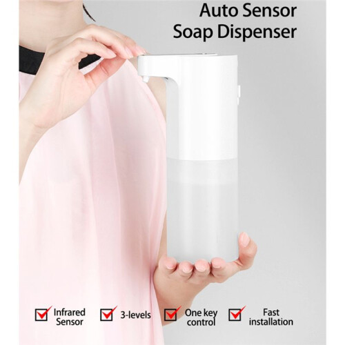 Automatic Induction Foam Washing Machine Charging Hand Sanitizer Machine Kitchen Soap Dispenser Wall Mounted Sensor A 2