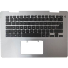 Dell ASSY Keyboard English-International 80 Keys Backlit Silver With Palmrest