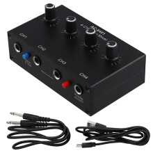 AC-6401 Mikrofon Pojemnościowy Karta Dźwiękowa Komputer Stancjonarny Audio USB Gitara Elektryczna Transmisja na Żywo Nagrywanie Karta Dźwiękowa