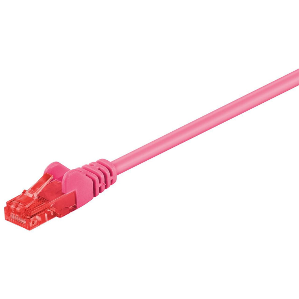 Microconnect Cat6 U/Utp Network Cable 2M Pink 5715063033036