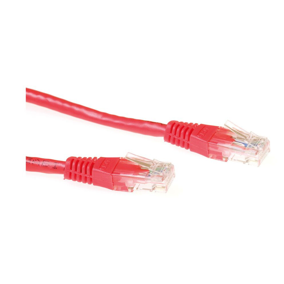 Microconnect U/Utp Cat6 5M Pvc Red 5704174045168