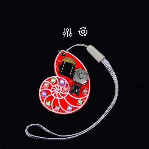 DIY Soldering Learning Kit LED Shell Flow Light Kit SMD SMT Learner Solder Kit for Electronic Soldering Practice 1