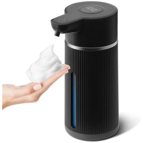 Automatic Soap Dispenser Electric Soap Dispenser Automatic Wall Mounting with USB, Rechargeable for Bathroom, Kitchen A