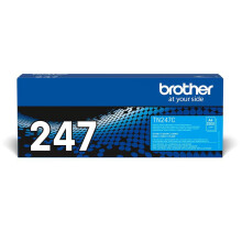 Brother The Brother TN-247C Cyan Toner Cartridge. Prints up to 2300 pages.