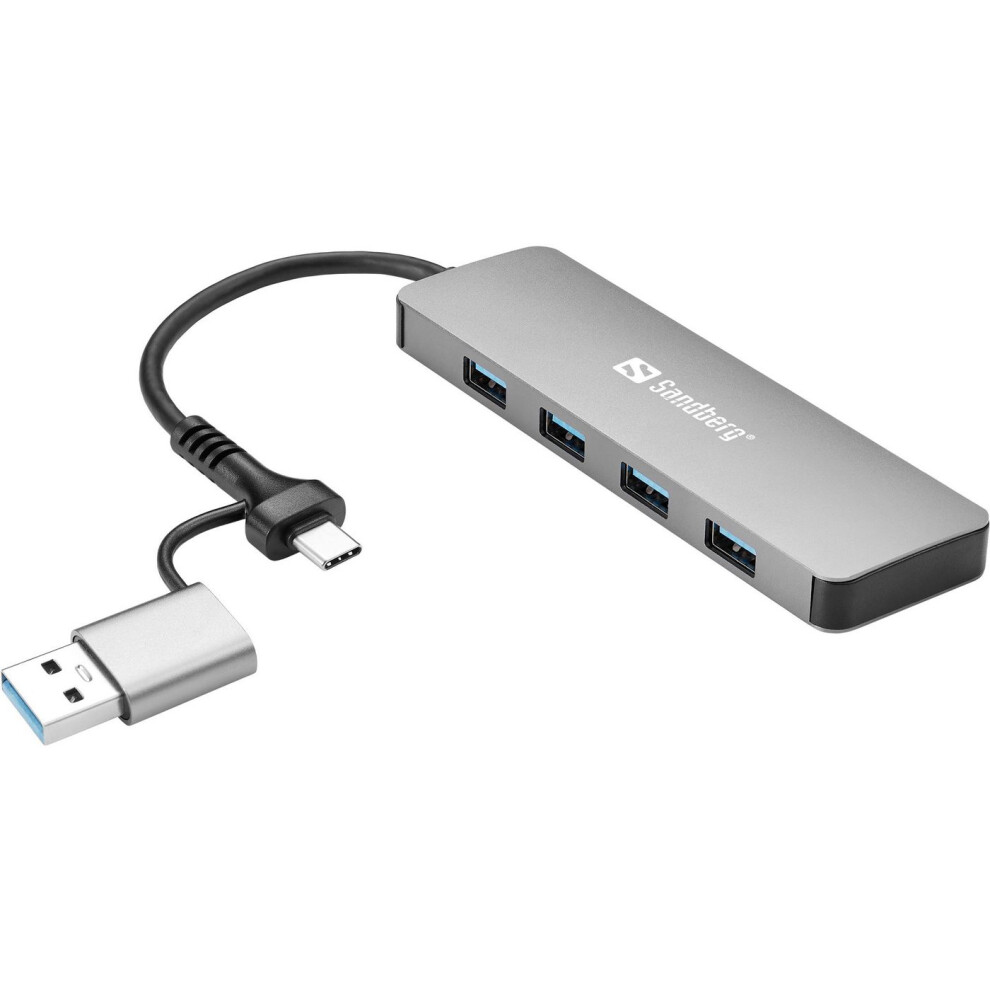 Sandberg Usb-C/A To 4Xusb 3.0 Hub 5705730136634