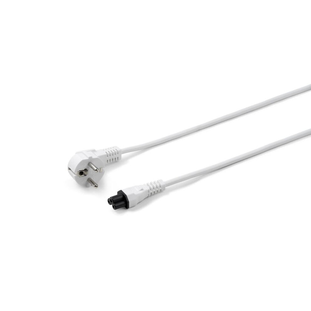 Microconnect Power Cord Schuko Angled - C5 1.8M White 5711783182665