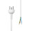 ProXtend Power Cord Denmark EDB to Open End 15M White 1