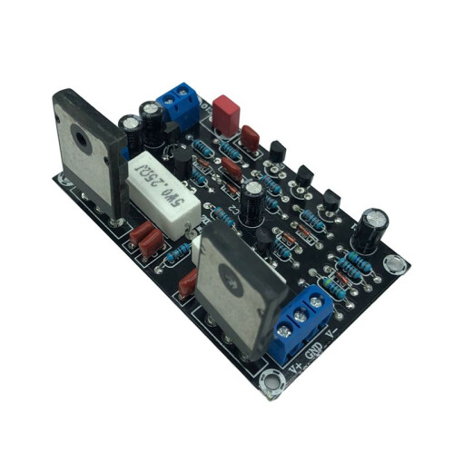 2pcs Mono Board Power Amplifier Board for 2SC5200 + 2SA1943 High Power 1