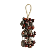 Seed Shell Hand Rattle 3 Kinds of Natural Nut Shells Sound Healing Instruments for Meditation ASMR Sound Therapy Yoga