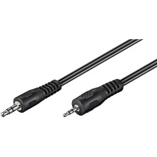 MicroConnect Audi Minijack Cable; 3.5mm male to 2.5mm male Stereo 2m