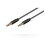 MicroConnect 3.5mm (4-pin stereo) Minijack slim Cable 1m 1
